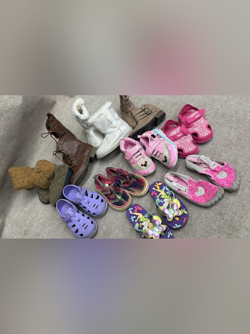 Girls Assorted Shoe Lot size 10